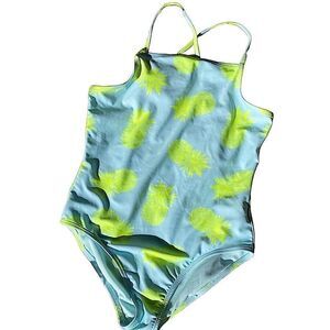 Gap Kids Pineapple One Piece Bathing Suit XL Plus
